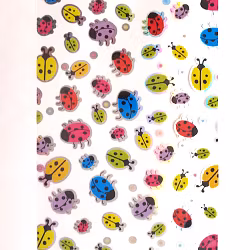 Nagelfolie nr77, nyckelpigor