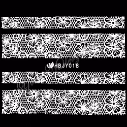 Nagelstickers vita, HBJY018