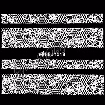 Nagelstickers vita, HBJY018