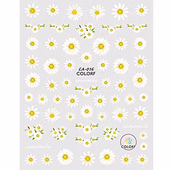 Nagelstickers blandade, CA-016 blommor