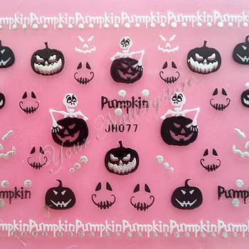 Nagelstickers halloween, JH077
