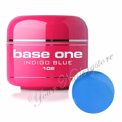 Base One Colour UV-Gel 5g, 102 Indigo Blue