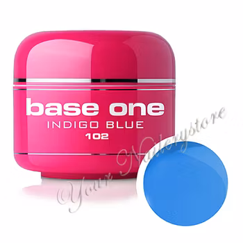 Base One Colour UV-Gel 5g, 102 Indigo Blue
