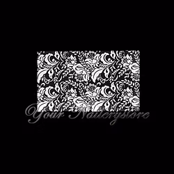 Nagelfolie vit spets, nr 1