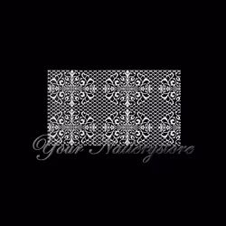 Nagelfolie vit spets, nr 2