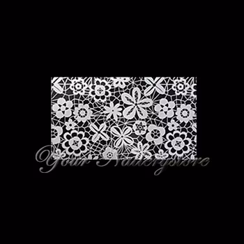 Nagelfolie vit spets, nr 3