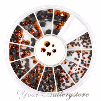 Rhinestones Magic Gold, hel snurra