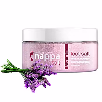 Fotsalt Lavendel, 400g