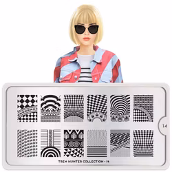 MoYou London Stämpelplatta - Trend Hunter 14