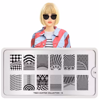 MoYou London Stämpelplatta - Trend Hunter 14