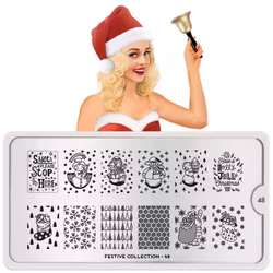 MoYou London Stämpelplatta - Festive 48