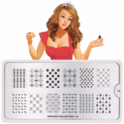 MoYou London Stämpelplatta - Princess 16