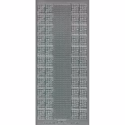 Stora Schabloner för nailart, nr16