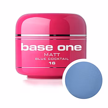 Base One Matt UV-Gel 5g, 16 Blue Cocktail