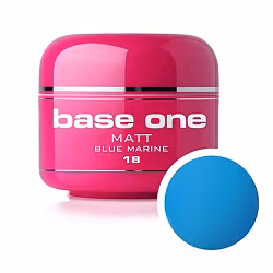 Base One Matt UV-Gel 5g, 18 Blue Marine