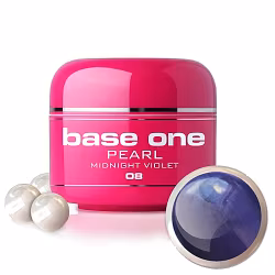 Base One Pearl UV-Gel 5g, 08 Midnight Violet