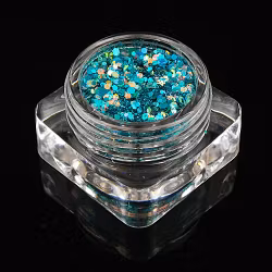 High Gloss Nail Glitter, no 4 Turquoise Mania