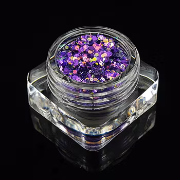 High Gloss Nail Glitter, no 5 Purple Satisfaction