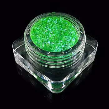 Neon miniflitter, grön