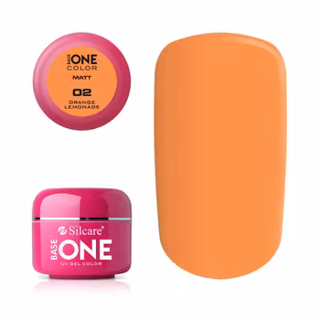 Base One Matt UV-Gel 5g, 02 Orange Lemonade
