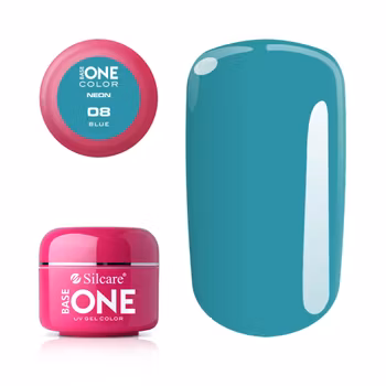 Base One Colour UV-Gel 5g neon, 08 Blue