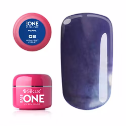 Base One Pearl UV-Gel 5g, 08 Midnight Violet