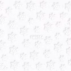 Nagelstickers vita jul, SMY054 snöflingor