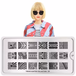 MoYou London Stämpelplatta - Trend Hunter 07