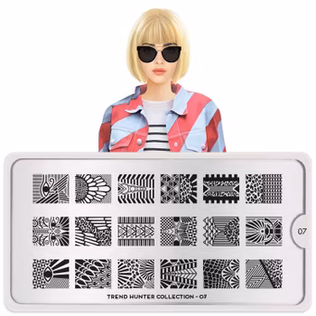 MoYou London Stämpelplatta - Trend Hunter 07