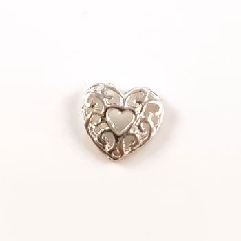 Nagelsmycken Hjärtan i burk, 4st