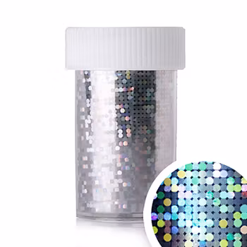 Nagelfolie nr82, silver