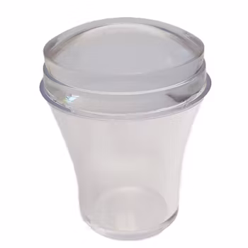 Oversized Clear Round Jelly Stamper