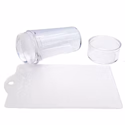 Clear Round Jelly Stamper