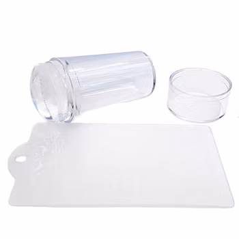 Clear Round Jelly Stamper