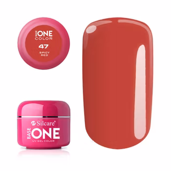 Base One Colour UV-Gel 5g, 47 Spicy Red