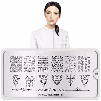 MoYou London Stämpelplatta - Minimal 06