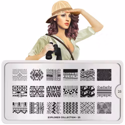 MoYou London Stämpelplatta - Explorer 25