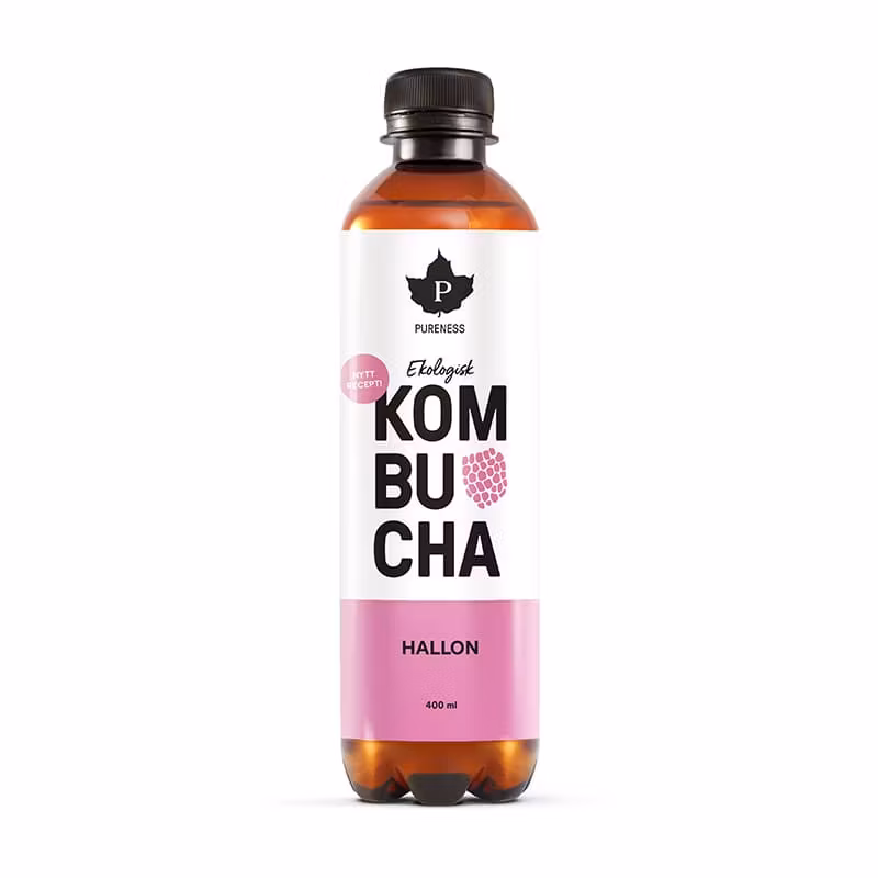 Kombucha Hallon Eko - Fel på etiketter