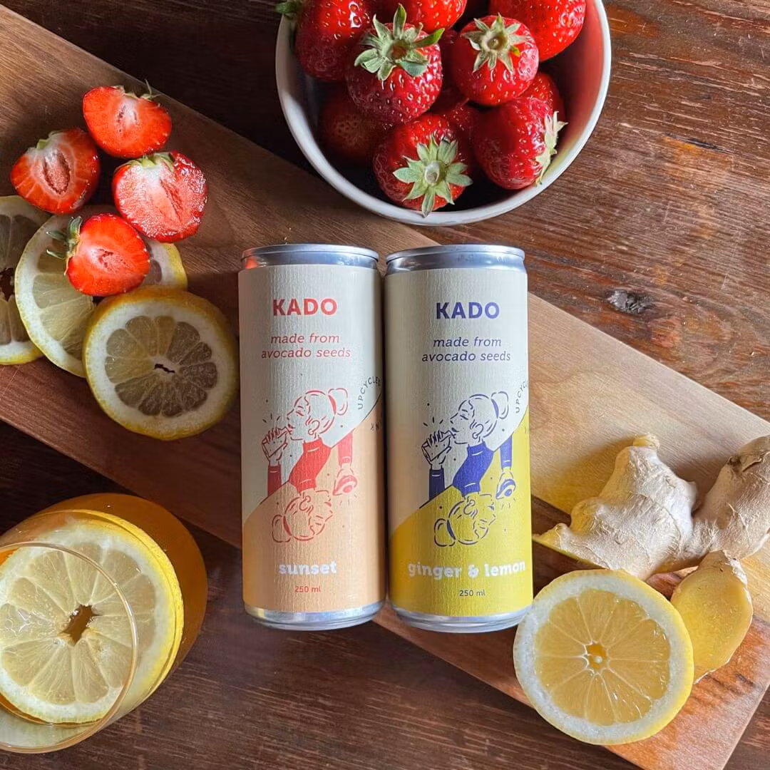 Ginger Lemon - Dryck med Avokadokärna
