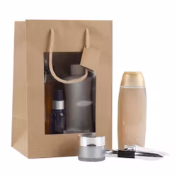 Presentpåse Natur med Fönster & Handtag