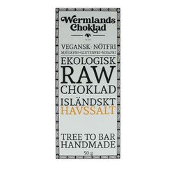 Choklad Isländskt Havssalt Raw Eko