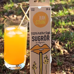 Sugrör Svenskt Vass 30-pack Smala