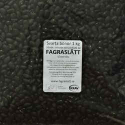 Svarta Bönor 1 kg - Eko & Svenskodlat