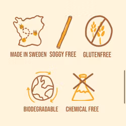 Sugrör Svenskt Vass 30-pack Smala