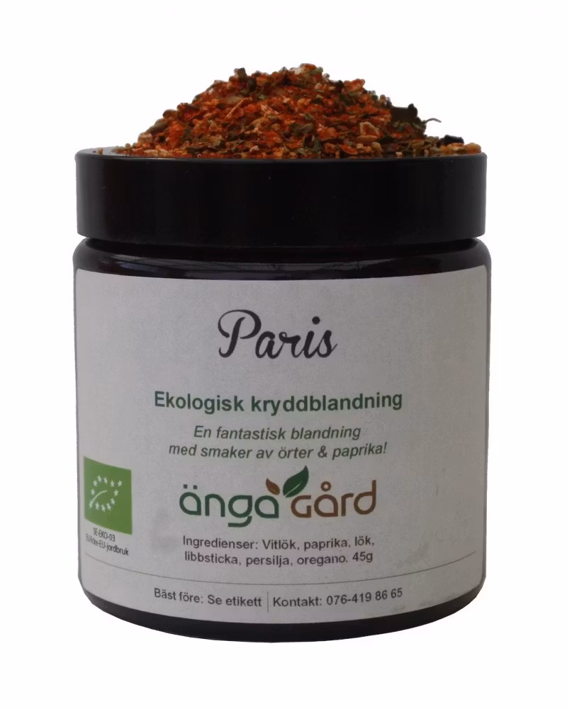 Paris Kryddblandning Ekologisk KORT DATUM