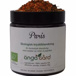 Paris Kryddblandning Ekologisk KORT DATUM