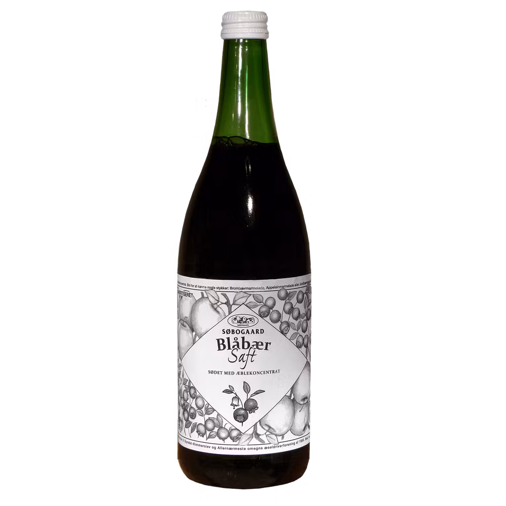 Blåbärssaft - Utan socker Eko