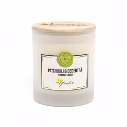 Patchouli & Cederträ Miljövänligt Doftljus