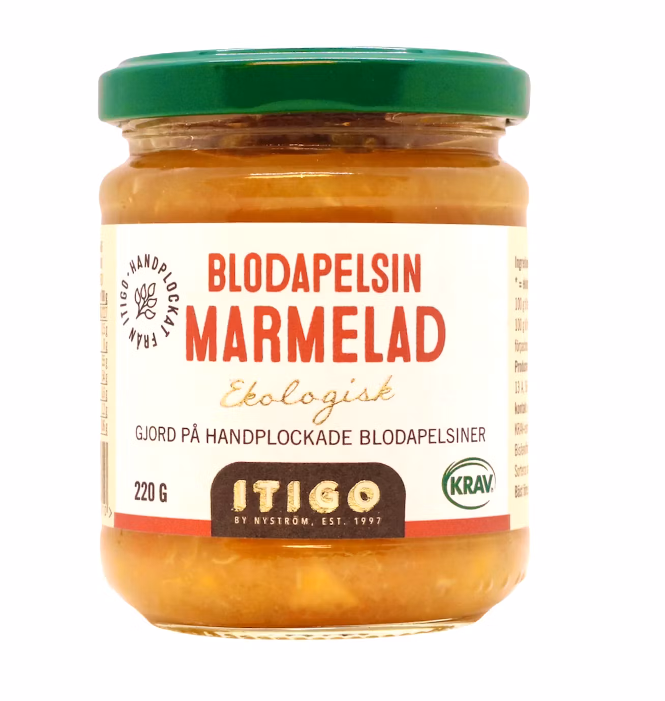 Blodapelsin Marmelad Eko