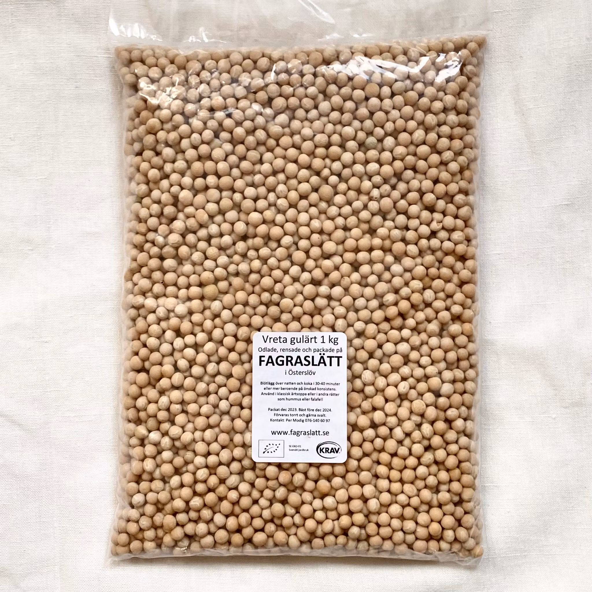 Gulärt Vreta 1 kg - Eko & Svenskodlat